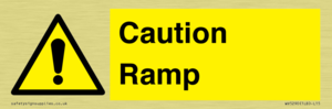 Caution Ramp